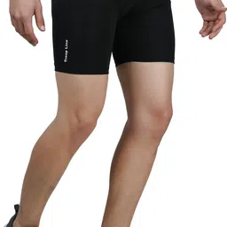 troopline Solid Men Black, Dark Blue Tights image 3