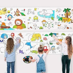 jiyancreation Drawing Paper Roll for Kids 30 X 300 Cm Sketch Pad-picture-10