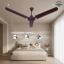 dysor 50W Energy Efficient Fan | 3 Blade Premium Designer | Ultra Quiet 400 RPM Motor with 12 Months Warranty Ultra High Speed 1200 mm Ceiling Fan image 3