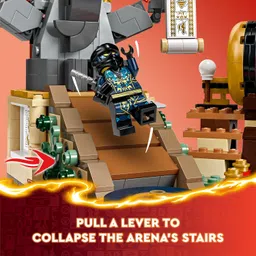 lego NINJAGO Tournament Battle Arena Playset 71818 ( 659 Blocks) image 5