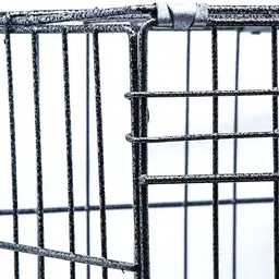 petkart 30 INCH BLACK BLACK Pet Crate image 4