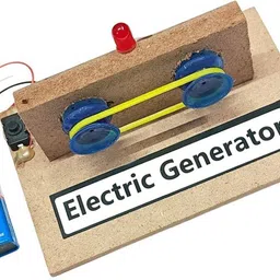 erhindia STEM Educational Kit DIY Working Model DC Generator Science Experiment image 3