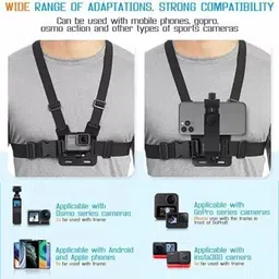 Mobofix Mobile Phone Chest Strap Mount GoPro Chest Harness Holder for VLOG/POV Strap image 2