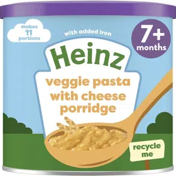 heinz Baby Porridge, Veggie Pasta with Cheese, UK made Cereal-picture-28