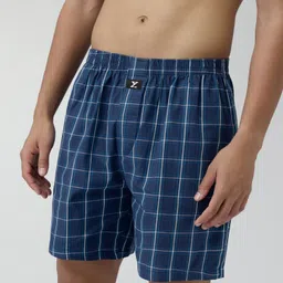xyxx 100% Super Combed Cotton Checkmate Checkered Men Boxer image 3