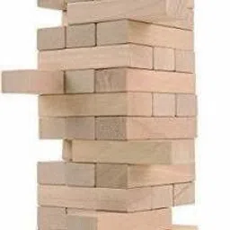 3 jokers Tumbling Tower Wood Block Stacking Game Dread Table Games Classic Truth or Dare Games Tumbling Tower for Adults, Children's & Families Stacking Toy Set Challenge Game-picture-13