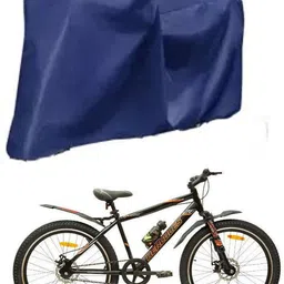 ronish Cycle Cover Plain Blue For FX220 Bicycle Cover Free Size-picture-18