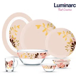 luminarc Pack of 33 Glass Made in UAE Premium quality sodalime glass Dinner Set Dinner Set image 5