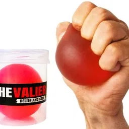 chevalier Physiotherapy Hand Squeeze Exercise Gel Ball Stress Relief Hand Support image 1