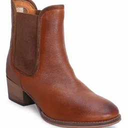 pillaa Versatile Stylish Slip-On Ankle Boots For Women image 3