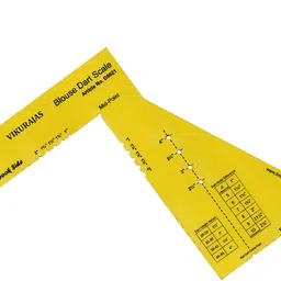 vikurajas Blouse Dart Scale and Scallop scale combo Ruler image 2
