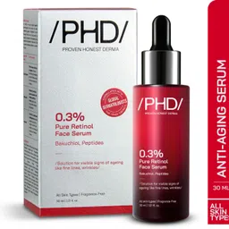 Proven Honest Derma /PHD/ 0.3% Pure Retinol Serum with Bakuchiol, Peptides & Hyaluronic Acid-picture-10