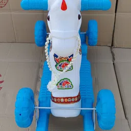 razz bazz by PLASTIC HORSE , ROCKING FUNCTION WITH AMAZING COLOR Rideons & Wagons Non Battery Operated Ride On image 3