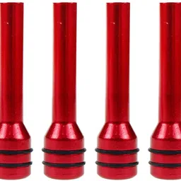 auto mt 4PC RED Door Lock PIN -Aluminum Car Door Interior Decorative Universal Car Flywheel-picture-34
