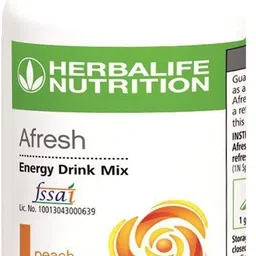 herbalife nutrition Afresh Energy Drink Mix Peach 50g Energy Drink image 1