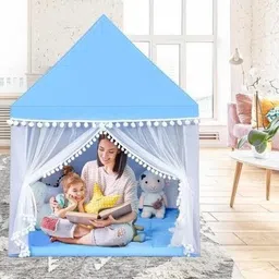 Water Proof Kids Play Tent House for 10 Year Old Girls and Boys pink queen house-image-3