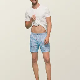 xyxx Pack of 2 Remix IntelliEaze Super Combed Cotton Printed Printed Men Boxer image 4
