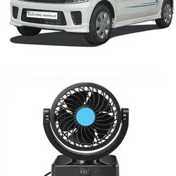 SINGLE Portable Single Head Car Fan 5V USB 360 Degree Adjustable CC-1639 Car Interior Fan-image-98