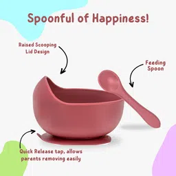 adore Advanced Brillio! Silicone Feeding Set- Pack of 5- Food Grade - Silicone image 4