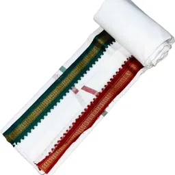 mk weaves Cotton 350 GSM Bath, Face, Hair, Hand, Beach Gamcha image 4