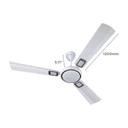 BAJAJ Grace Neo BBD EE 1 Star 1200mm 3 Blade Anti Corrosive Ceiling Fan (Energy Efficient, Moonlight White) image 2