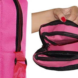 acm Pink Men & Women Sling Bag Classic Soft Padded Shoulder Sling Bag Crossbody Bag image 3