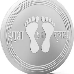 aspect bullion & refinery Shubh Labh 100A S 999 100 g Silver Coin-picture-33