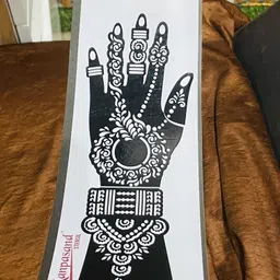 woll Mehendi tetoo Accessory Tape Dot image 4