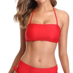 aayanbaby Solid Women Black Swimsuit-picture-20