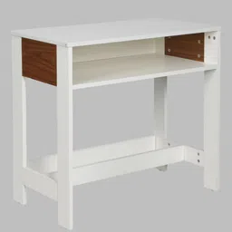 a globia creations Champ Writing Table In Frosty White Finish image 3