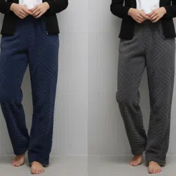 keenuu Pack of 2 Womens Fleece Pyjama Women Pyjama-picture-21
