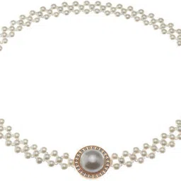 redhorns Women Casual, Evening, Party, Formal White Plastic Belt-picture-17