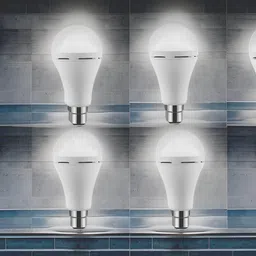 frony Surya (Emergency Bulb) 12W Rechargeable LED (Emergency Light) (Pack of 4) HN265 4 hrs Bulb Emergency Light image 1