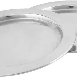 ms world Stainless Steel Pot Lid / Tope Cover 5.7 inch Lid image 3