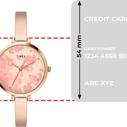 timex Pink Dial Analog Watch - For Women TWEL128SMU02 image 4