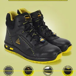 liberty Steel Toe Genuine Leather Safety Shoe image 3