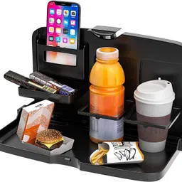 moxly Multi-Functional Foldable Car Backseat Tray Cup Holder Tray Table-picture-14