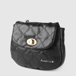 fastrack Women Black Sling Bag image 1