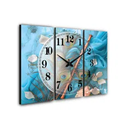 olive tree Leafy 24 Inches Clock With Wall Art image 4