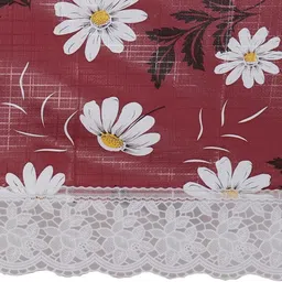 zitin PVC 4 Seater Floral, Printed Table Cover-picture-12