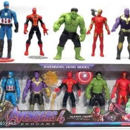 xcillince toys Avengers Toys Set - Captain America, Ironman, Hulk, Ant Man and Thor image 2