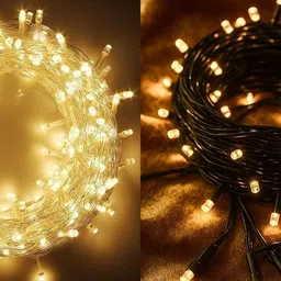 nkxik 40 LEDs 12 m Multicolor Steady String Rice Lights-picture-25