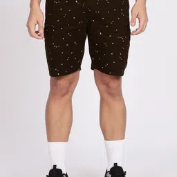 24 street Printed Men Brown Cargo Shorts-picture-10