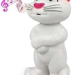 looknlvesports Talking Tom Cat Toy - WHITE image 4