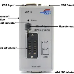 keertan kalp RT809F ISP Special Programmer Multi-Function with SOP8 Test Clip, with 7Adapters INTEL CPU onboardSocket ATX Intel H510 Chipset DDR2 Motherboard for Desktop image 4