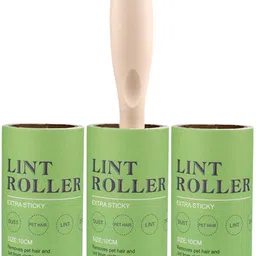kihika Lint Rollers Brush Reusable Sticky Picker Cleaner Roller Easy-Tear Sheets Lint Roller-picture-16