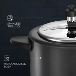 judge by ttk prestige Vista Induction Base Pressure Cooker Inner-Lid 5 L Induction Bottom Pressure Cooker image 3