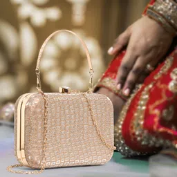 apery Party Gold Clutch-picture-23