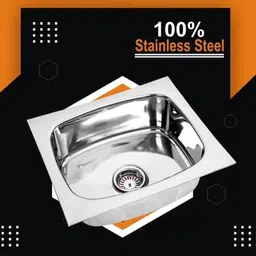 jindall stainless steel sink 24x18x8 with glossyn finish 38 Vessel Sink-picture-24