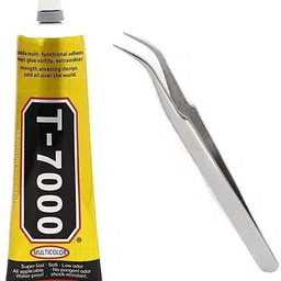 wowsome multi-purpose Black adhesive glue with Stainless Steel Tweezer for Jewelry, Resin Crafts, Glass Touch Screen Repair Cell Phone LCD Touch Repair adhesive glue-picture-23